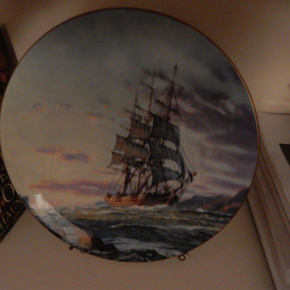 Journey's End ~ By John Stobart 1984 Royal Doulton 10.50" Plate Perfect Cond. - Picture 3 of 6